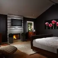 Negrul in decorarea casei