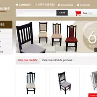 Producator scaune cu spatar mese si tabureti bucatarie din lemn