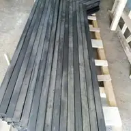 Stalpi gard cu un brat din teava 60 x 40 x 2 mm