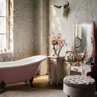 Cum sa transformi o baie obisnuita intr-una vintage