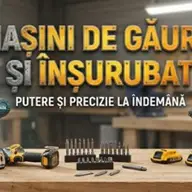 Eficiență în șantier și proiecte DIY: cum alegi corect mașina de găurit și înșurubat în funcție de regimul de utilizare