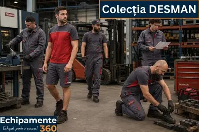 De la atelier la șantier, descoperă versatilitatea colectiei Desman pe Echipamente360.ro