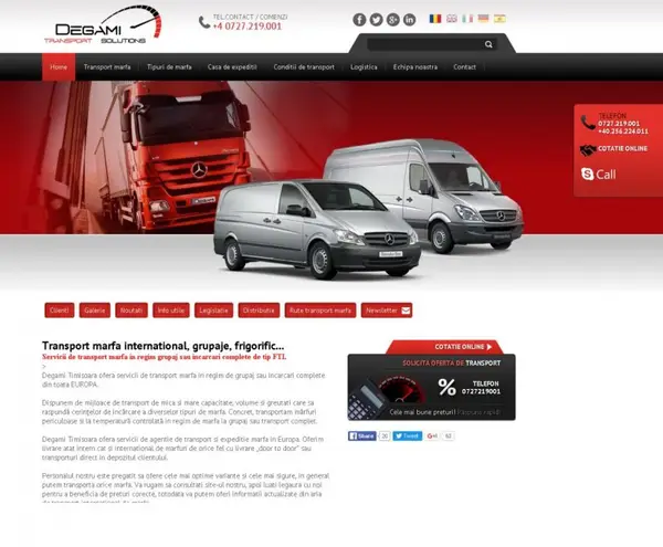 Transport marfa intern si international
