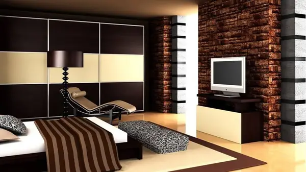 Mobilier pentru dormitor de la Acaju