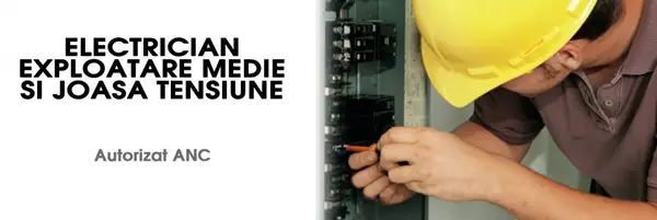Curs de electrician de medie si joasa tensiune