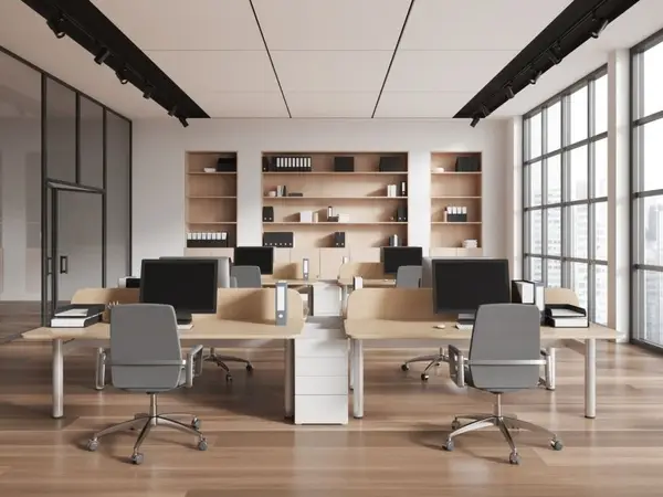 Cum transformi un spațiu rigid într-un birou care inspiră, cu mobilier modern și luxos