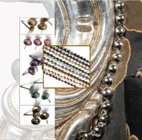 Recondiționare scaune și fotolii cu benzi ornamentale și piuneze decorative
