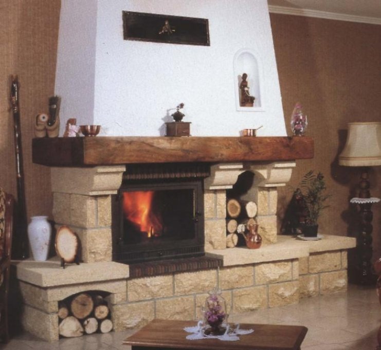 Semineu rustic Rocamadour