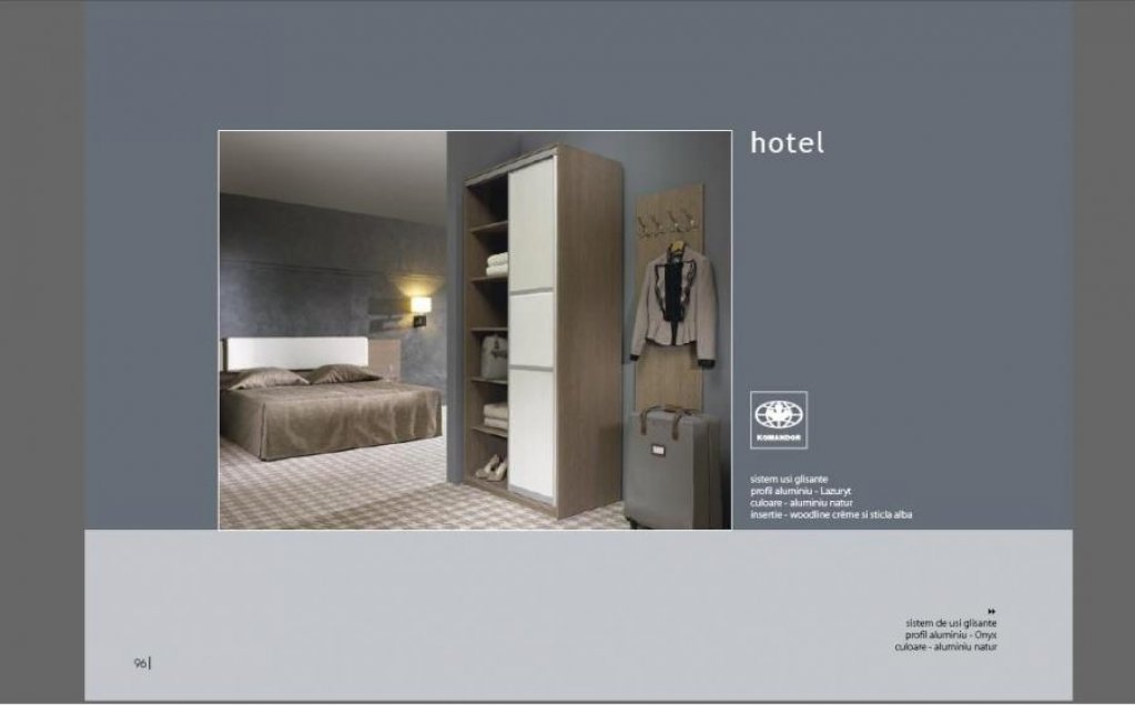 Usi glisante pentru hotel