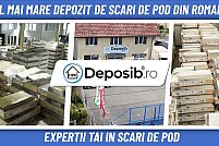 Deposib.ro deschide al treilea depozit la Sibiu! 3 Depozite specializate, cel mai mare showroom din Romania si consultanță cu 16 specialiști în domeniu