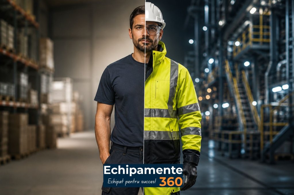 Diferenta dintre hainele de lucru si echipamentele de protectie, explicata de Echipamente360.ro